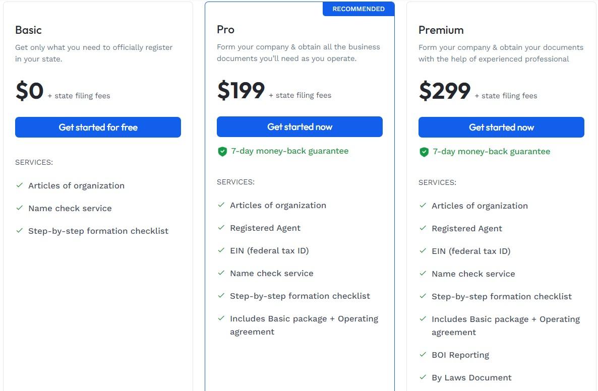 Our Pricing 