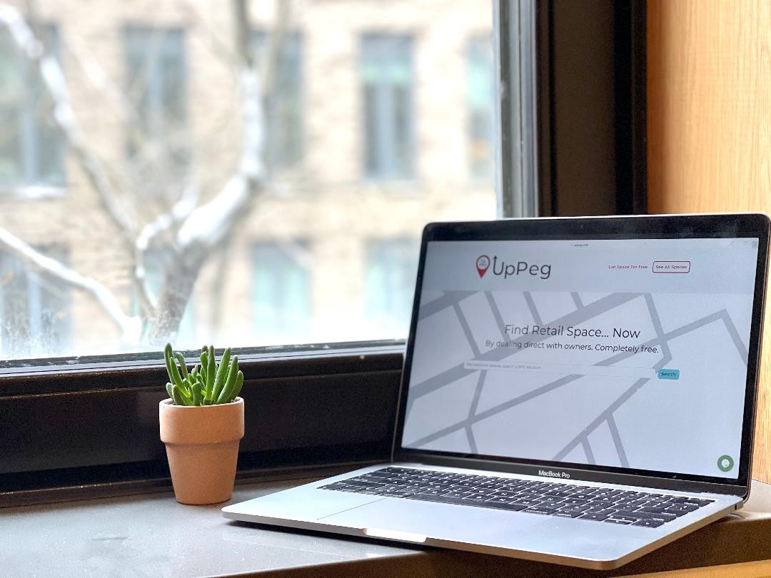 UpPeg.com Landing Page