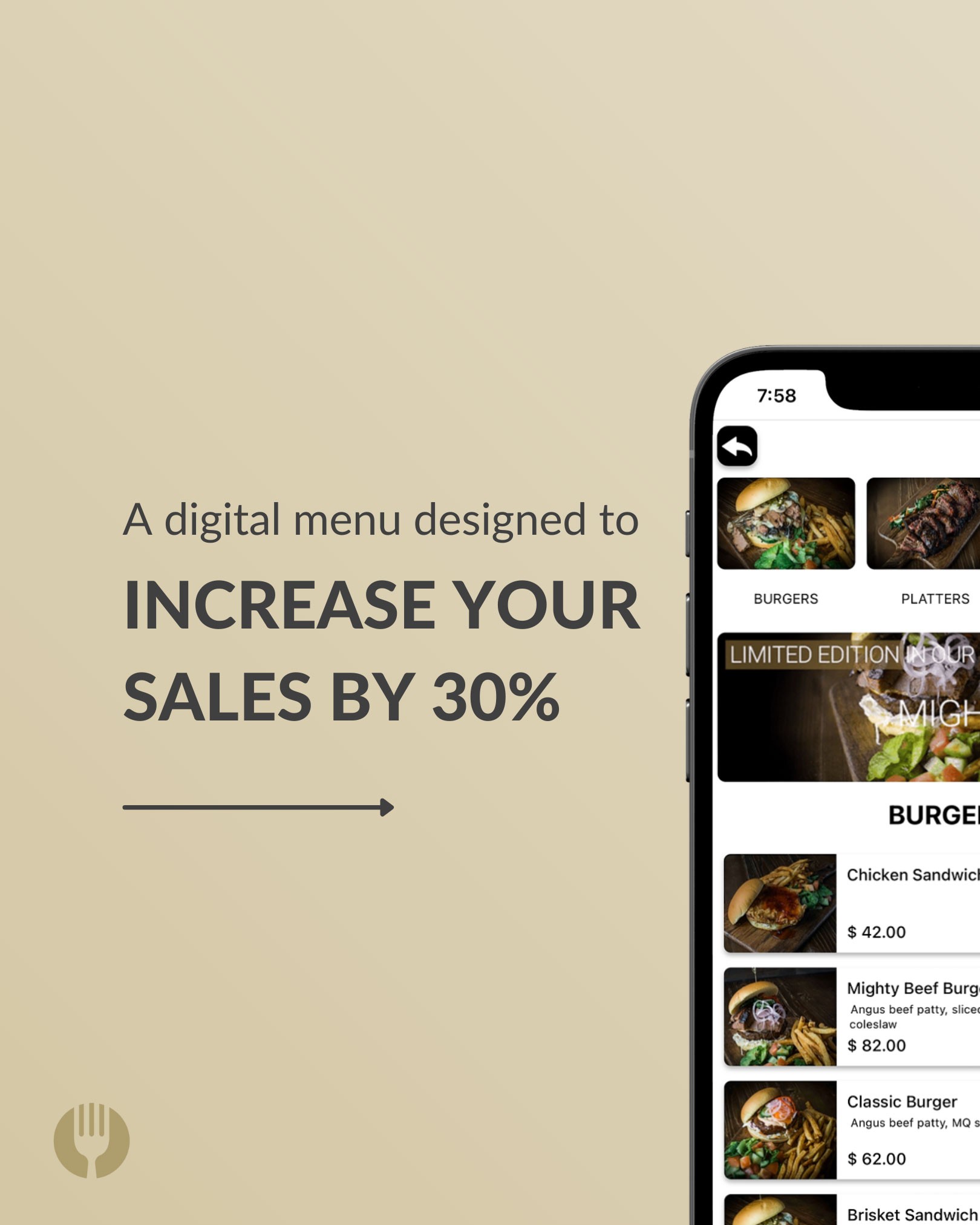My Menu Is A Digital Menu Platform That Is Designed To Increase Your Sales By 30% Because Of Its Advanced High-tech Features. Start Your 15 Days Trial Today! No Credit Card Is Needed.  Visit Www.mydigimenu.com To Find Out More! 
