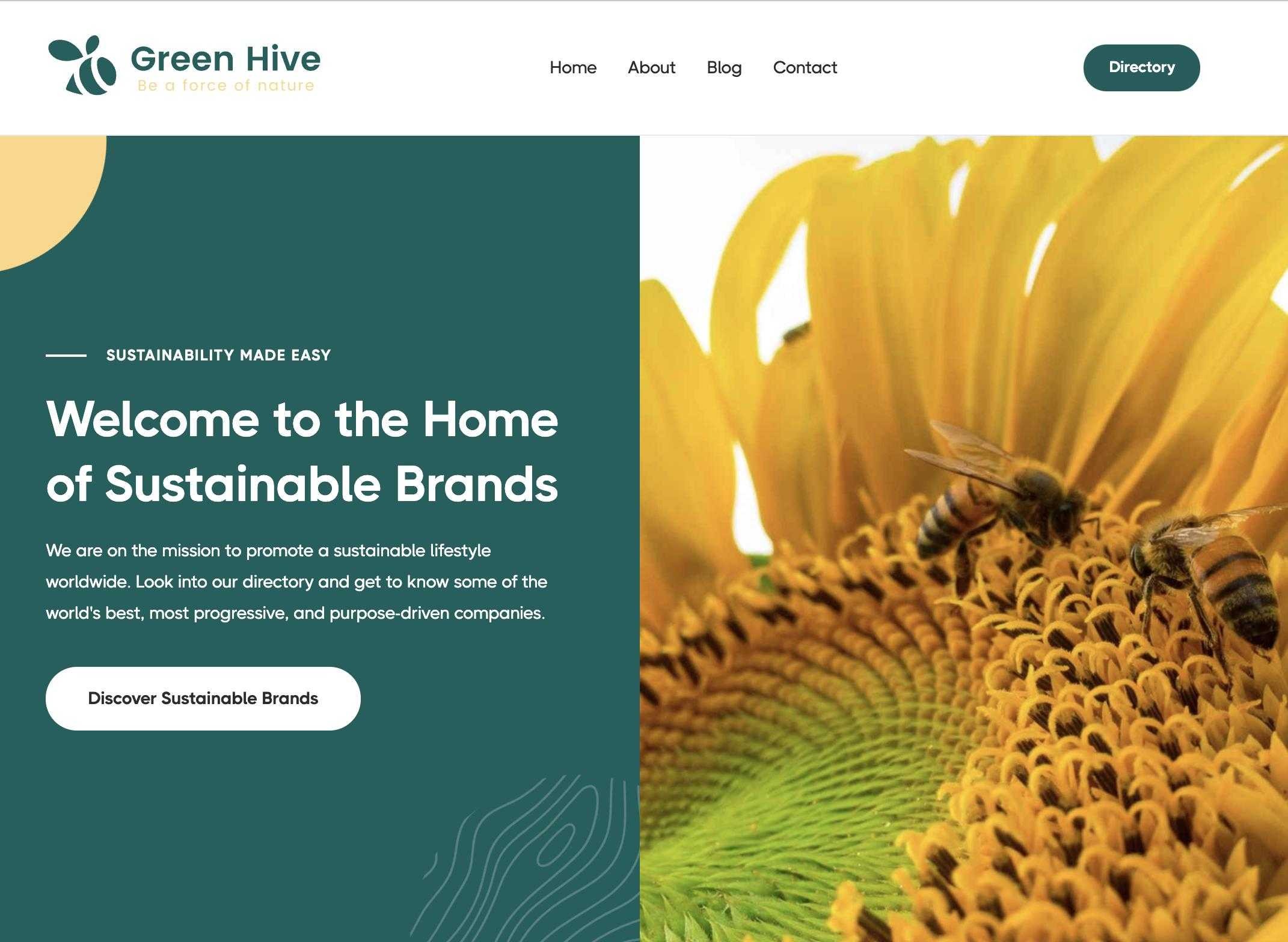 Green Hive Image