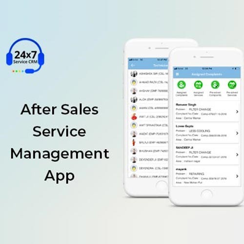 After Sales Service Management App