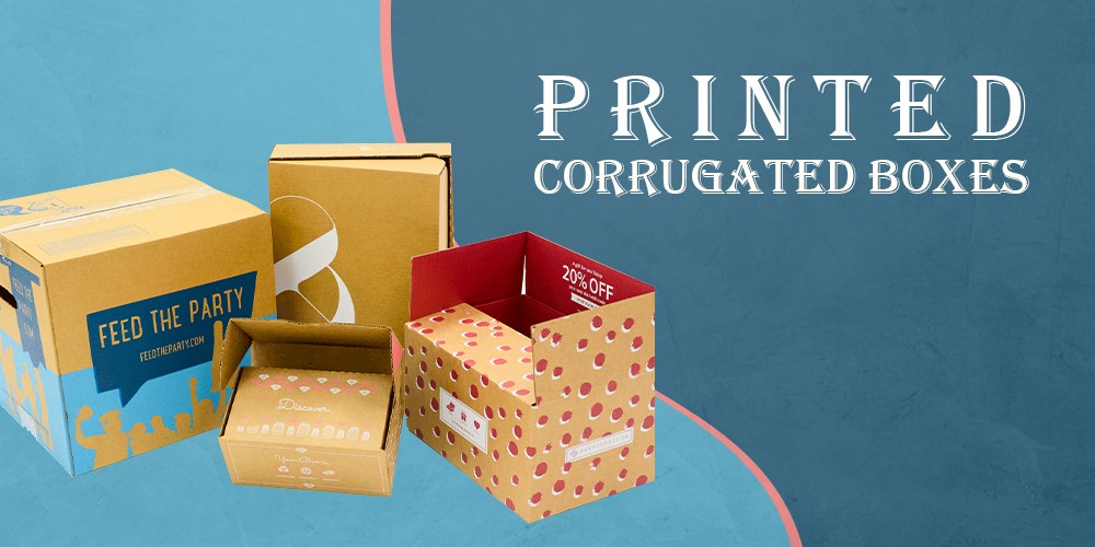 Custom Printed Corrugated Packaging Boxes