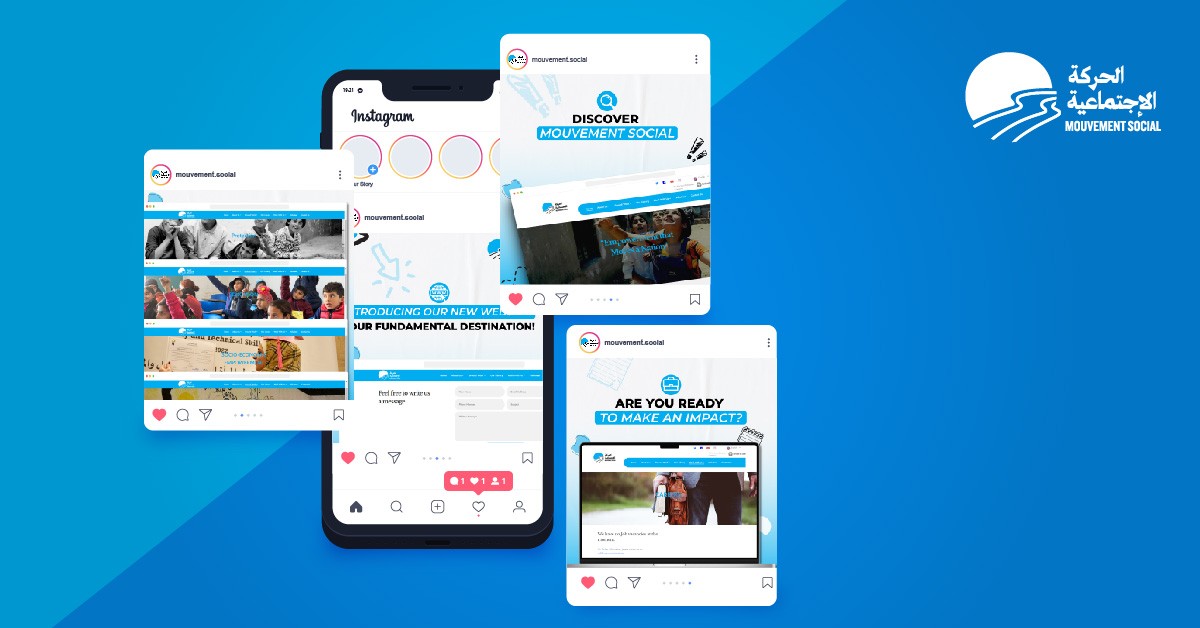 Mouvement Social – Website Launch Campaign