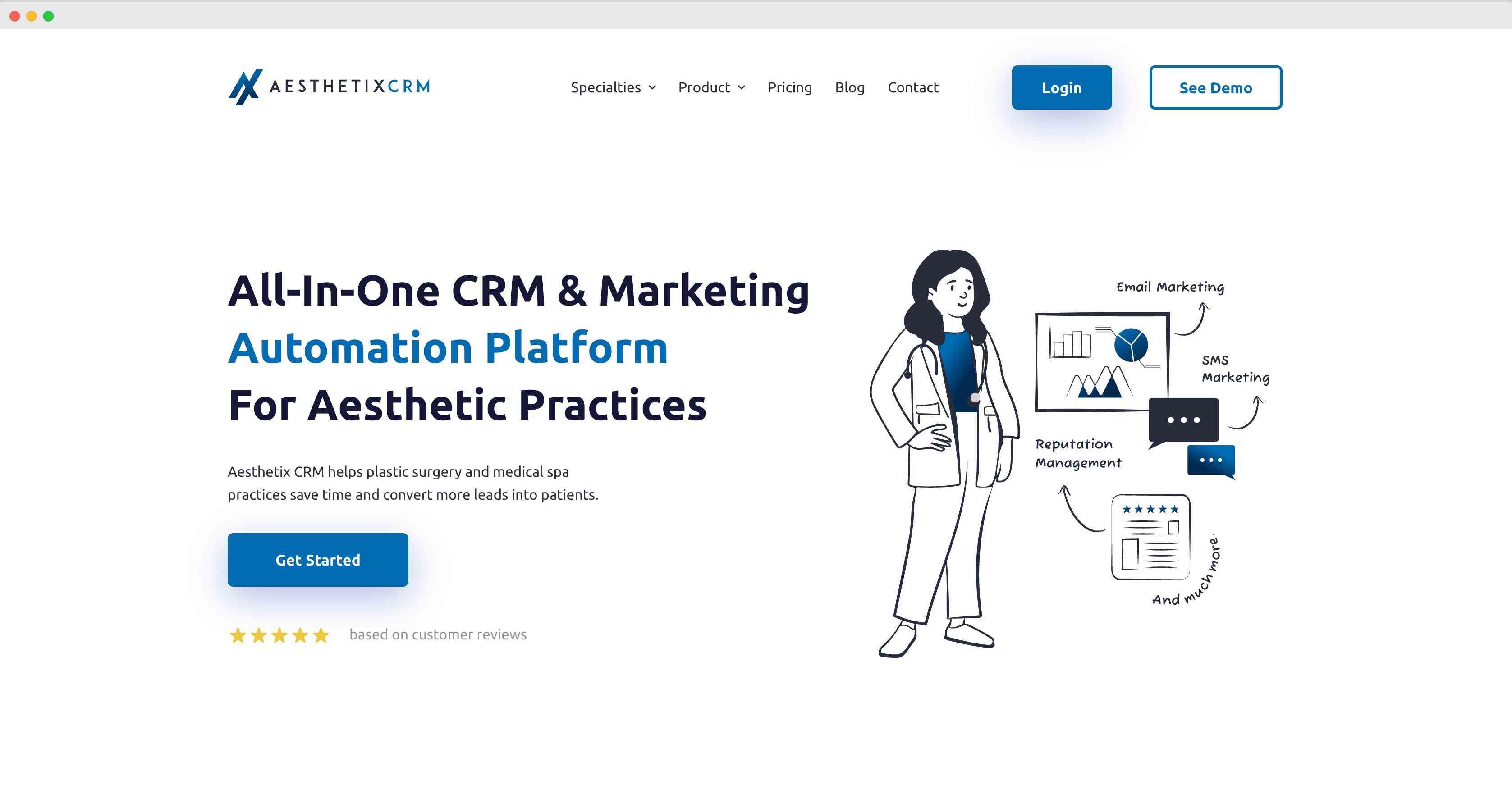 Aesthetix CRM Image
