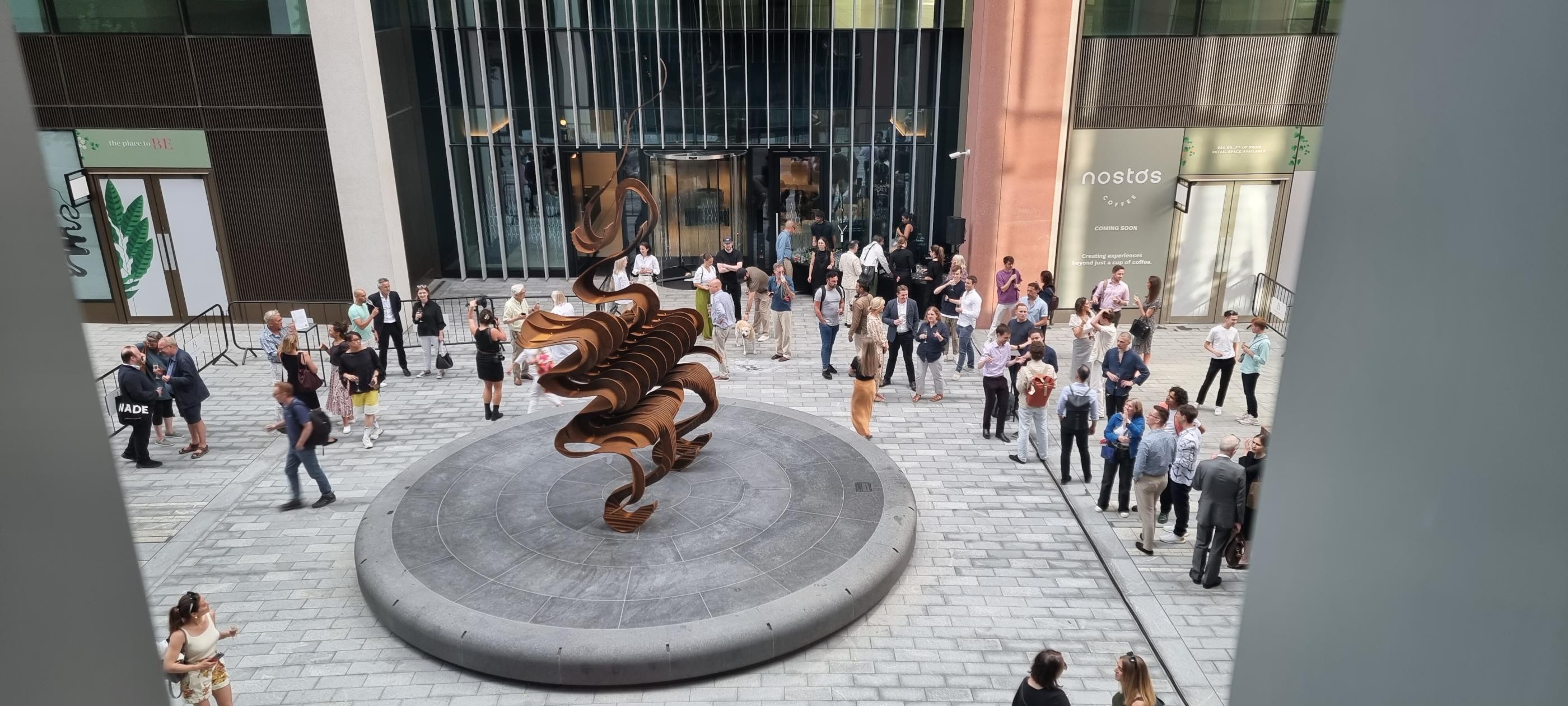 Power Over Others Is Weakness Disguised As Strength -by Sculptor Nick Hornby 